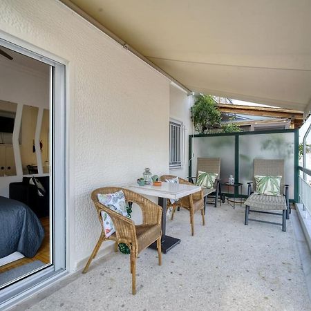 The Cactus Apartment With Large Sunny Balcony Athen Exterior foto